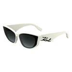 Load image into Gallery viewer, Karl Lagerfeld White Acetate Sunglasses
