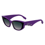 Load image into Gallery viewer, Karl Lagerfeld Purple Acetate Sunglasses
