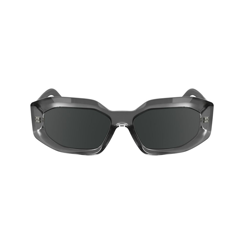 Karl lagerfeld grijze geïnjecteerde zonnebril