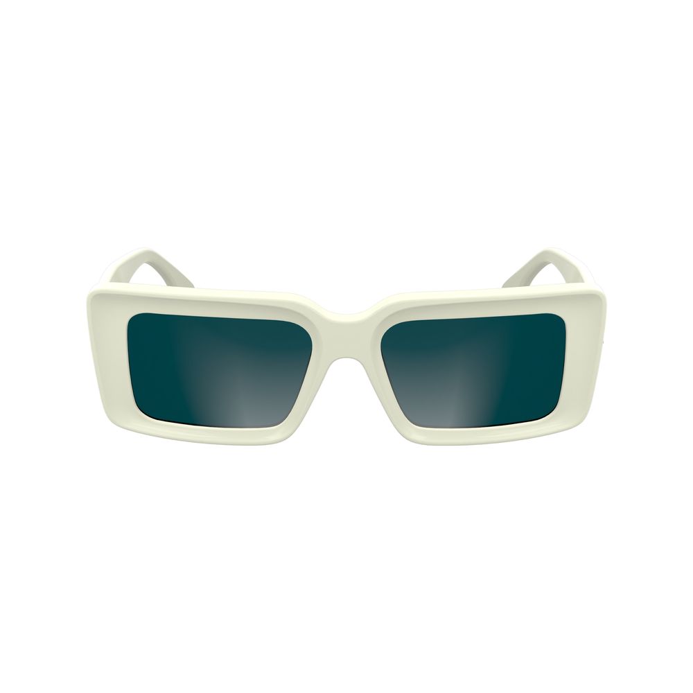 Karl lagerfeld witte acetaat zonnebril