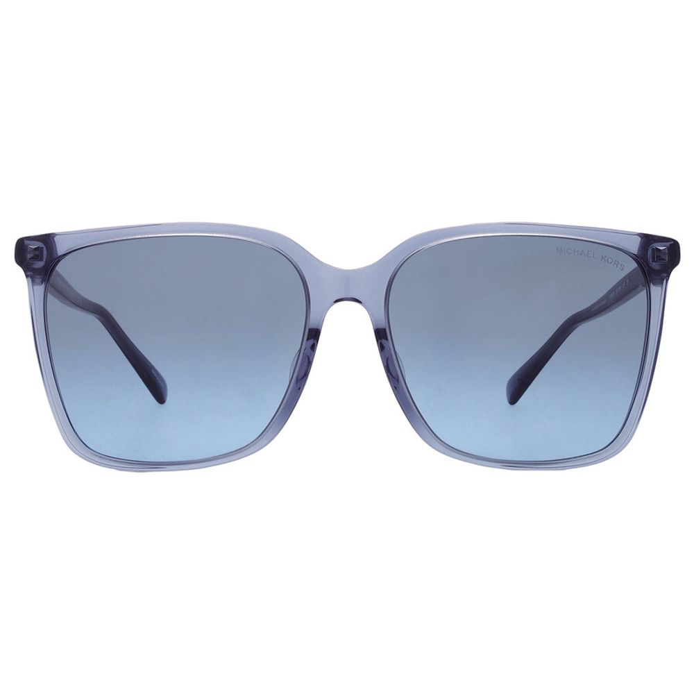 Michael kors blauwe acetaat zonnebril