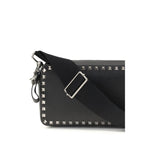 Load image into Gallery viewer, Valentino Garavani Black Calf Leather Bos Taurus Shoulder Bag
