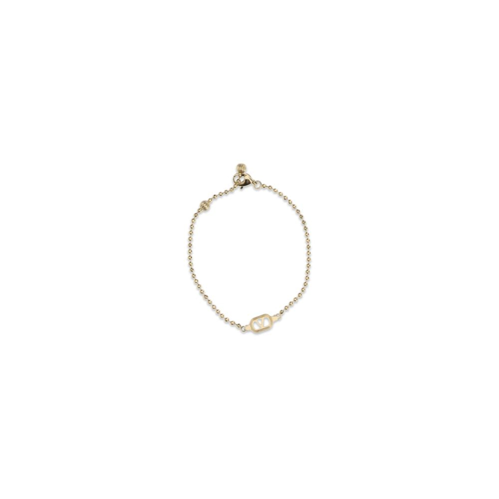 Valentino garavani gold metal bracelet