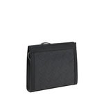 Load image into Gallery viewer, Ferragamo Black Polyethylene Clutch Bag
