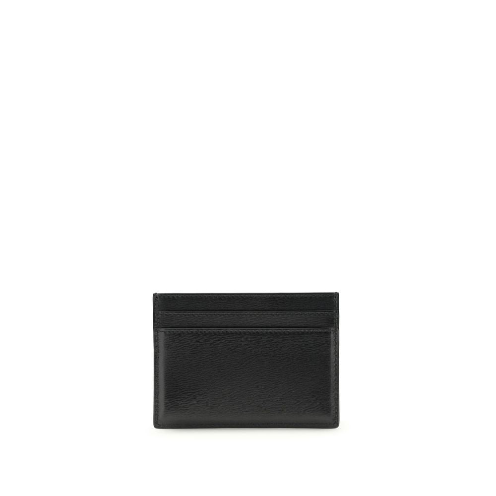 Saint laurent black calf leather bos taurus wallet