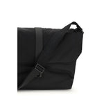 Load image into Gallery viewer, Ferragamo Black Nylon Shoulder Bag
