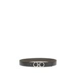 Load image into Gallery viewer, Ferragamo Black Leather Regular Belt
