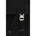 Load image into Gallery viewer, Gucci Black Fabric Backpack

