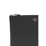 Load image into Gallery viewer, Valentino Garavani Black Calf Leather Bos Taurus Wallet
