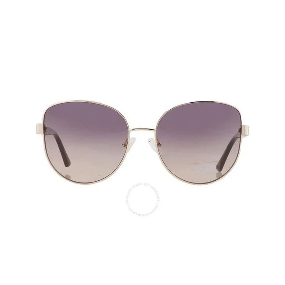 Guess goudkleurige metalen zonnebril