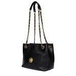 Load image into Gallery viewer, Versace Black Leather Shoulder Bag
