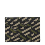 Load image into Gallery viewer, Versace Black Fabric Cardholder
