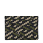 Load image into Gallery viewer, Versace Black Fabric Cardholder
