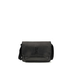 Load image into Gallery viewer, Saint Laurent Black Calf Leather Bos Taurus Shoulder Bag
