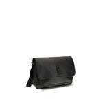 Load image into Gallery viewer, Saint Laurent Black Calf Leather Bos Taurus Shoulder Bag
