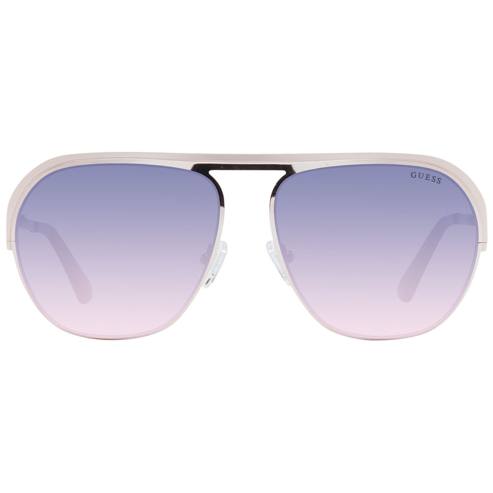 Guess rose gold metal sunglasses