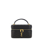 Load image into Gallery viewer, Saint Laurent Black Calf Leather Bos Taurus Handbag
