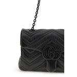 Load image into Gallery viewer, Gucci Black Calf Leather Bos Taurus Shoulder Bag
