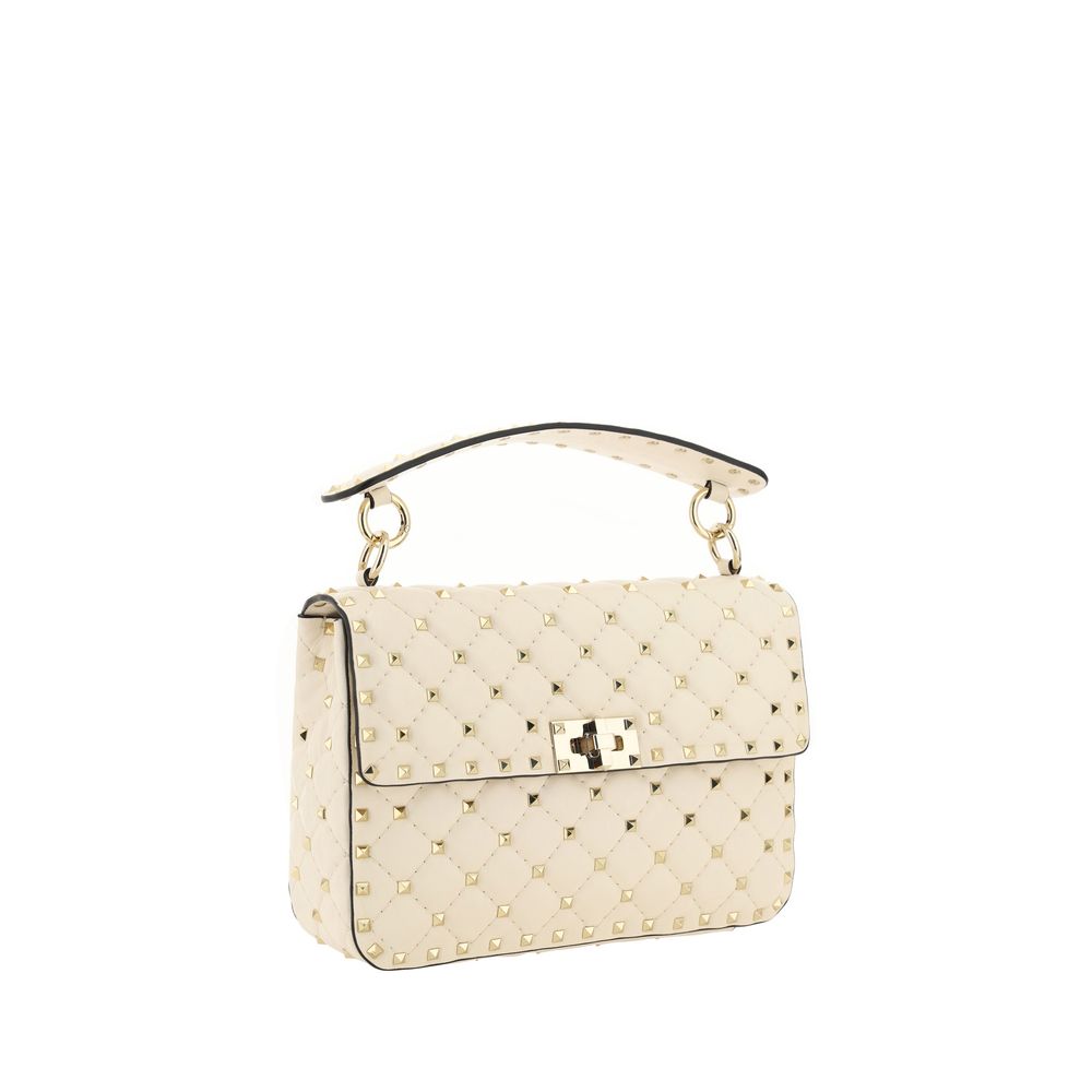 Valentino garavani beige lamb ovis aries aries shoulder bag