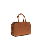 Load image into Gallery viewer, Ferragamo Brown Calf Leather Bos Taurus Handbag
