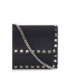 Load image into Gallery viewer, Valentino Garavani Black Calf Leather Bos Taurus Wallet
