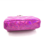 Load image into Gallery viewer, Chanel Iridescent Pink Quilted Leather Pouch
