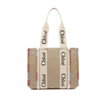 Load image into Gallery viewer, Chloé Beige Wool Tote Bag
