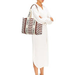 Load image into Gallery viewer, Chloé Beige Linen Tote Bag
