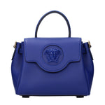 Load image into Gallery viewer, Versace Blue Leather Handbag
