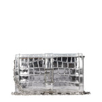 Load image into Gallery viewer, Versace Gray Leather Crossbody Bag
