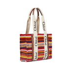 Load image into Gallery viewer, Chloé Multicolor Wool Tote Bag
