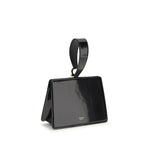 Load image into Gallery viewer, Ferragamo Bos Taurus clutch tas van zwart kalfsleer
