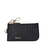 Load image into Gallery viewer, Versace Black Leather Wallet

