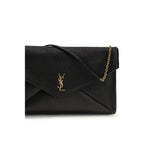 Load image into Gallery viewer, Saint Laurent Black Lamb Ovis Aries Aries Shoulder Bag
