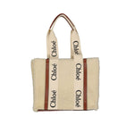 Load image into Gallery viewer, Chloé Beige Lamb Fur Tote Bag

