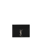 Load image into Gallery viewer, Saint Laurent Black Calf Leather Bos Taurus Wallet
