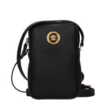 Load image into Gallery viewer, Versace Black Leather Crossbody Bag
