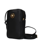 Load image into Gallery viewer, Versace Black Leather Crossbody Bag
