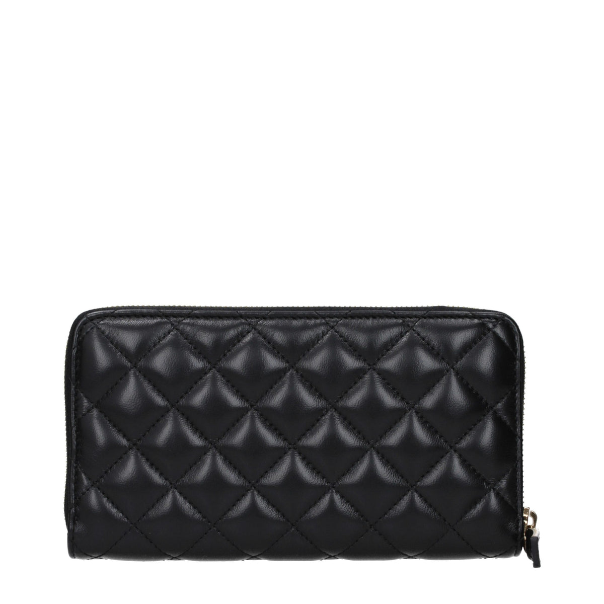 Versace black leather wallet