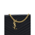 Load image into Gallery viewer, Saint Laurent Black Lamb Ovis Aries Aries Shoulder Bag
