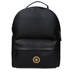 Load image into Gallery viewer, Versace Black Leather Backpack
