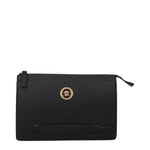 Load image into Gallery viewer, Versace Black Leather Clutch Bag
