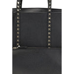 Load image into Gallery viewer, Valentino Garavani Black Calf Leather Bos Taurus Shoulder Bag
