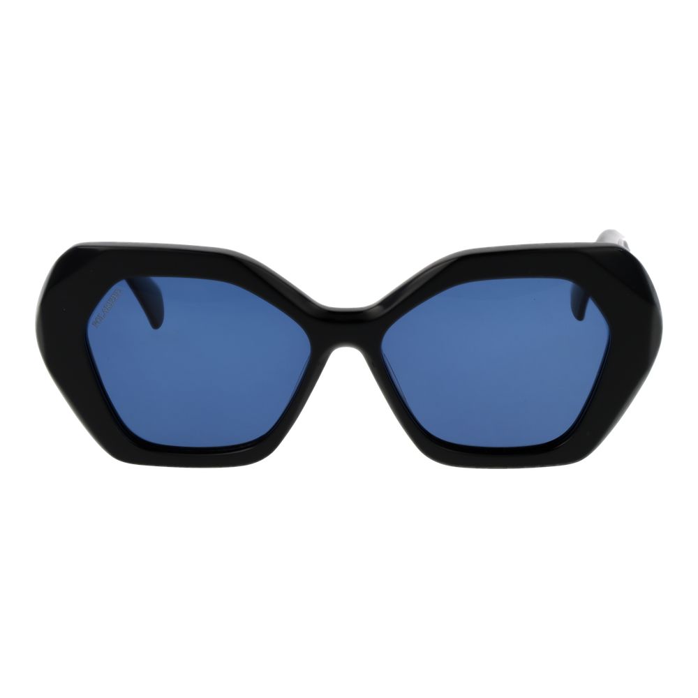 Replay black acetate sunglasses