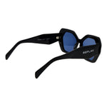 Load image into Gallery viewer, Replay Black Acetate Sunglasses
