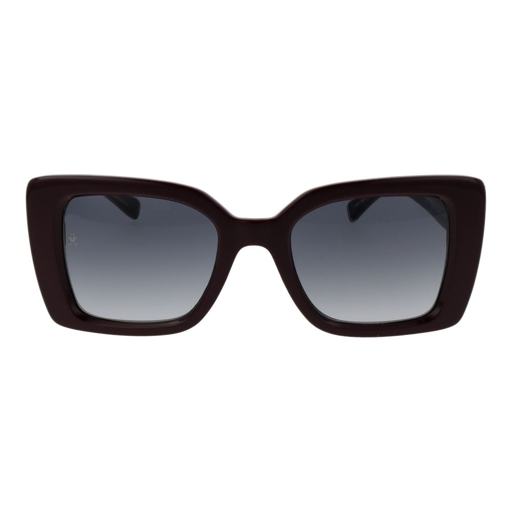 Tommy hilfiger burgundy acetate sunglasses