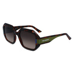 Load image into Gallery viewer, Karl Lagerfeld Brown Injected Sunglasses
