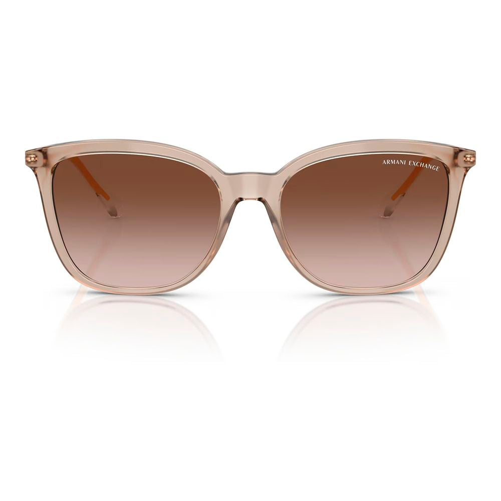 Armani exchange beige injected sunglasses