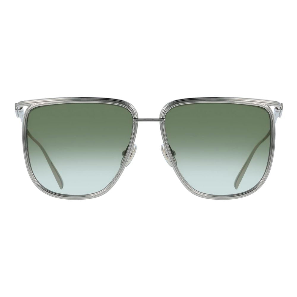Ferragamo gold metal sunglasses