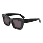 Load image into Gallery viewer, Ferragamo Black Acetate Sunglasses
